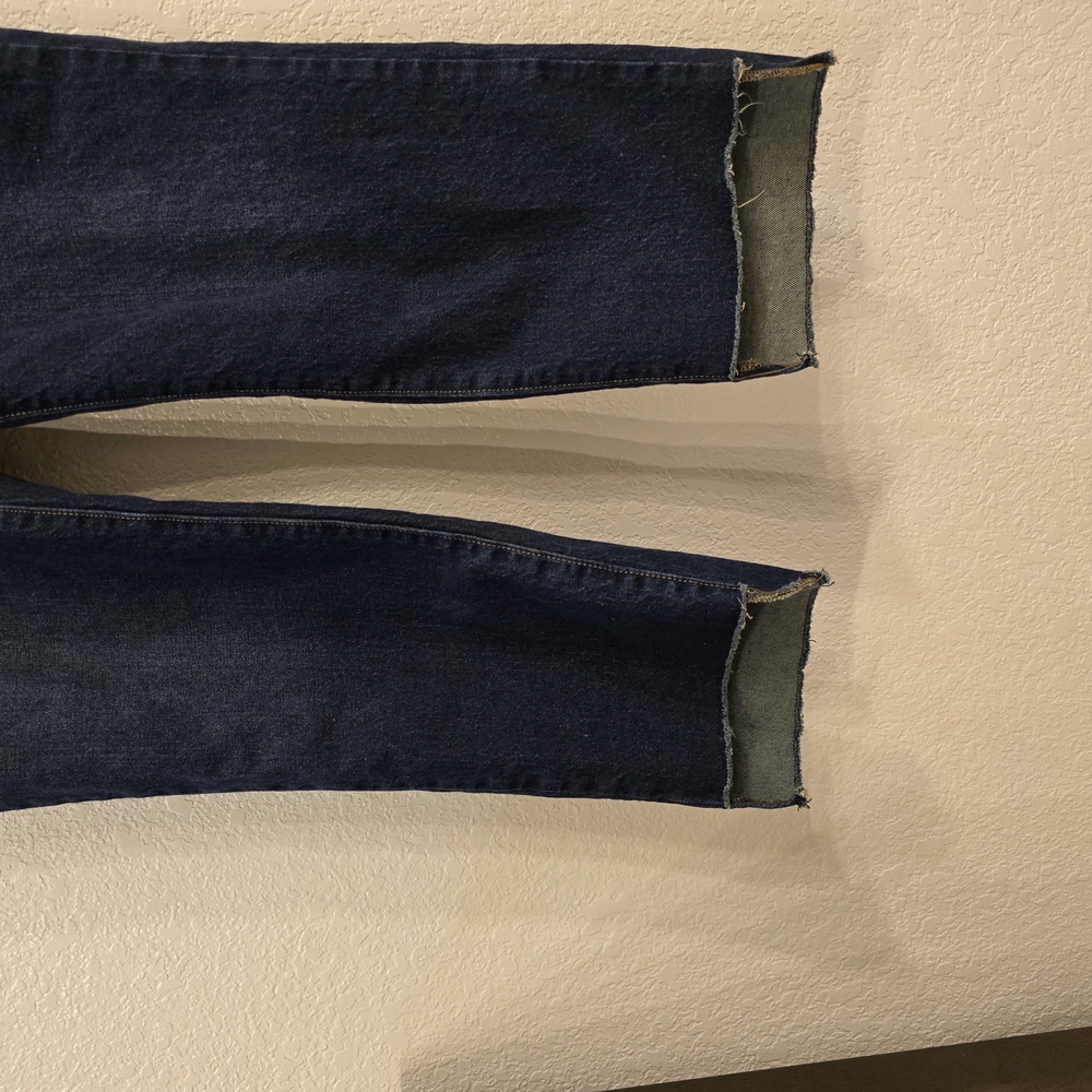 Time and Tru High Rise Women's Jeans - Dark Blue - Picture 11 of 15